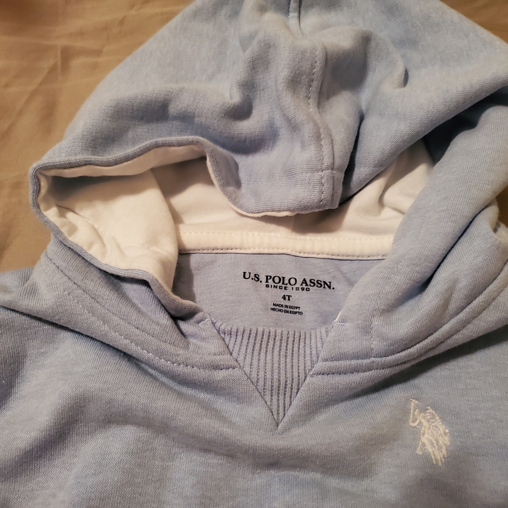 U.S. Polo Assn. Sky Blue Child Hoodie